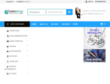 Tablet Screenshot of comshop.com.pt