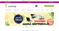 Desktop Screenshot of comshop.si